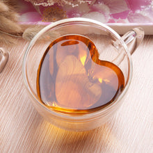 Load image into Gallery viewer, Double Coffee Mugs With the Handle Mugs Drinking Insulation Double Wall Glass Tea Cup Creative Gift Drinkware Milk